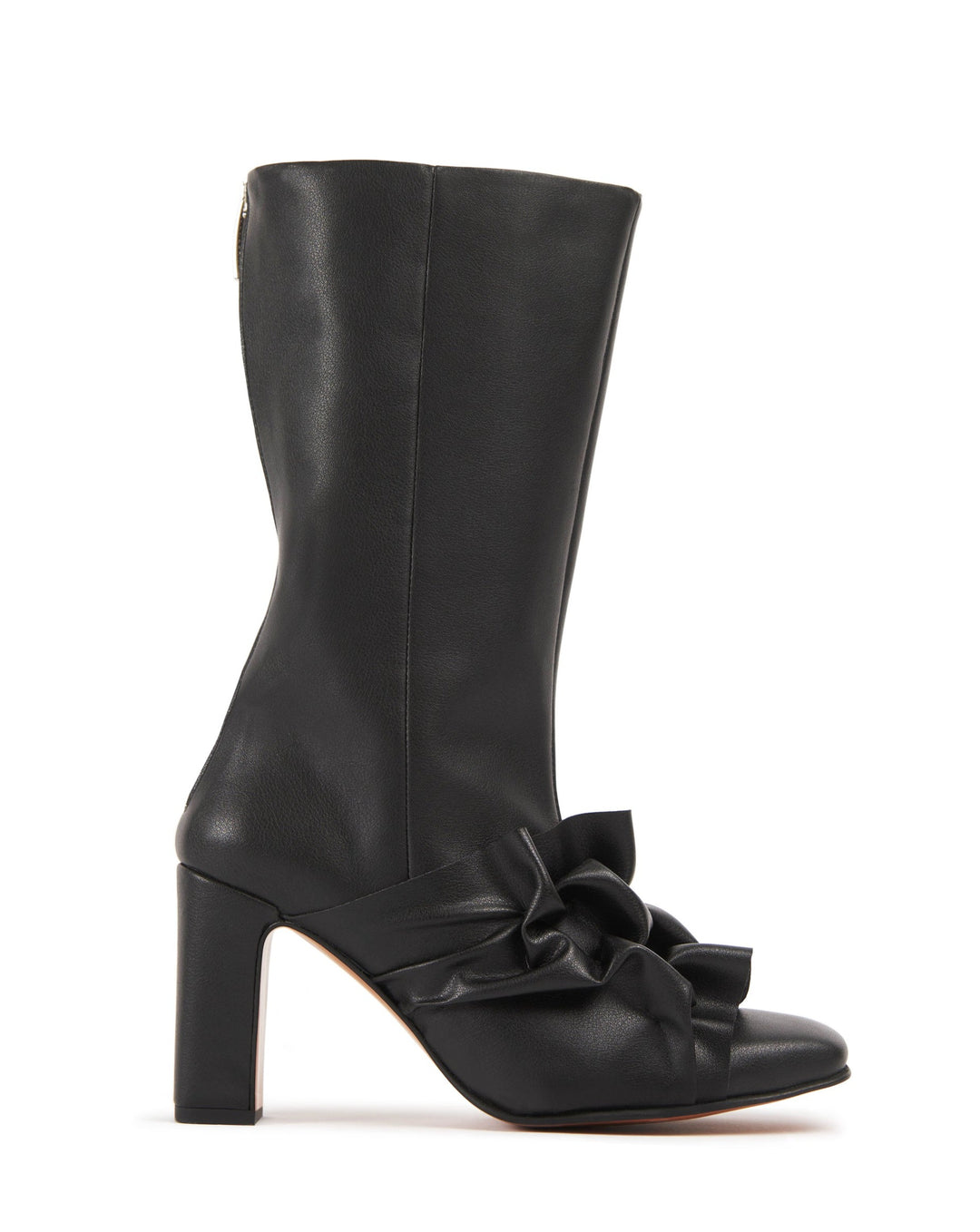 VANDRELAAR Greta Boot, Black Leather (Vegan) – VANDRÉLAAR