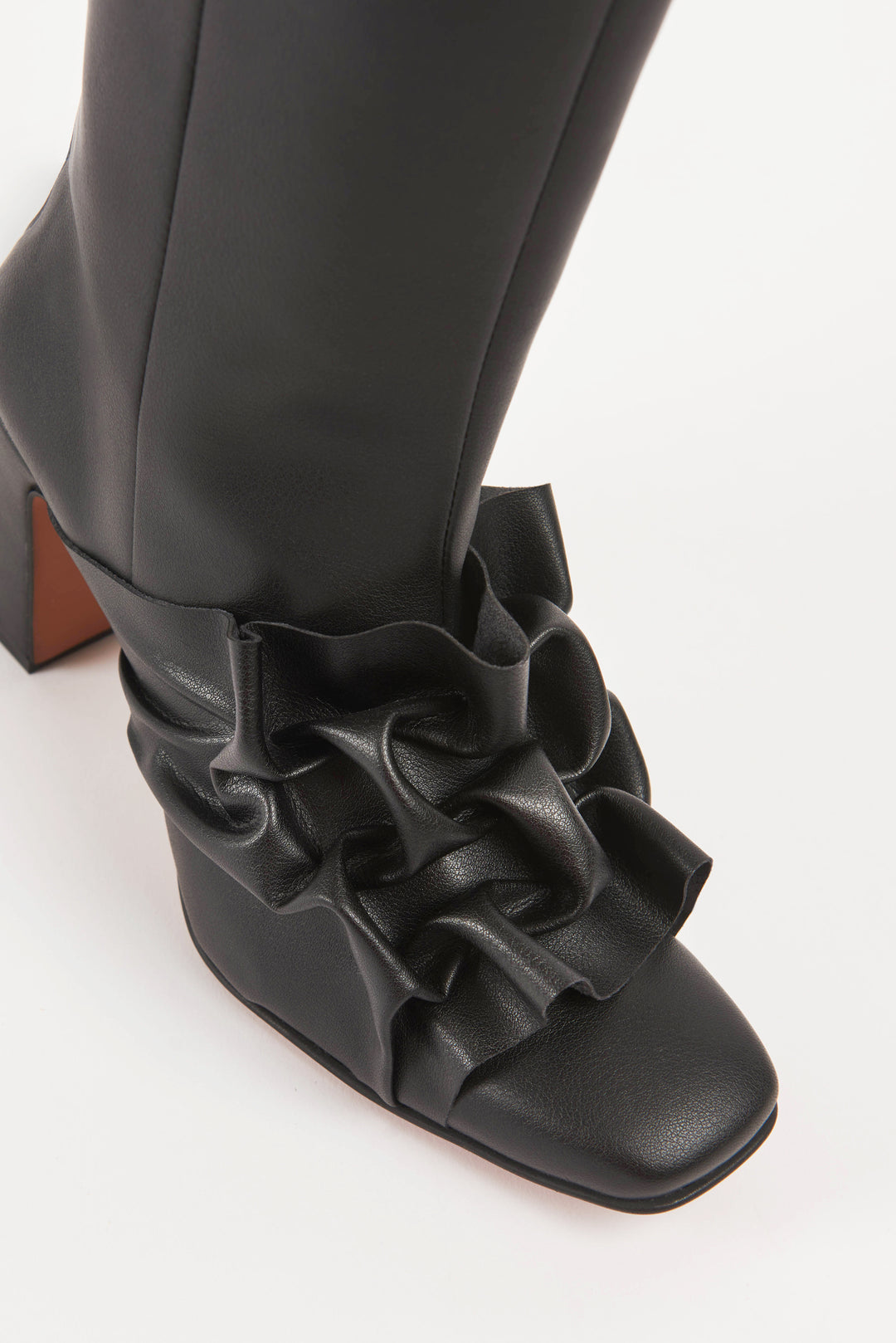 Greta Boot, Black Vegan Leather